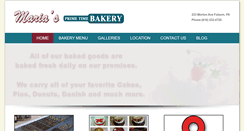 Desktop Screenshot of mariasbakery-ridley-pa.com